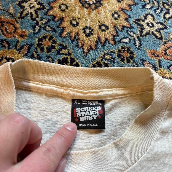 Vintage 1987 Budweiser Summer National Drag Racing T shirt - Picture 3 of 6